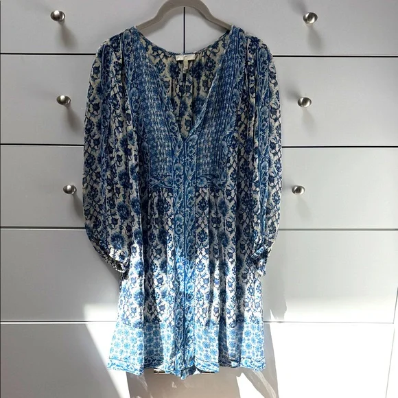boho evening dress Boho Lace Maxi Cover-Up Dress | High Waist Beach Dress Women's Boho Fashion in White main image 0